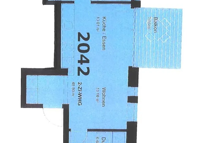 דירה 1br With Balcony - West 13